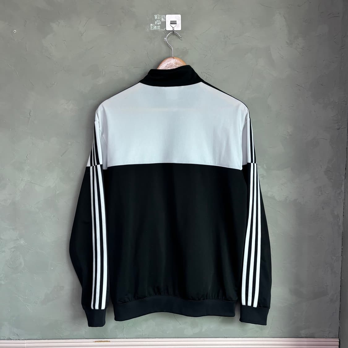 아디다스 신형 파어이버드 져지 트랙탑 오레오 화이트 흰검 상품이미지5