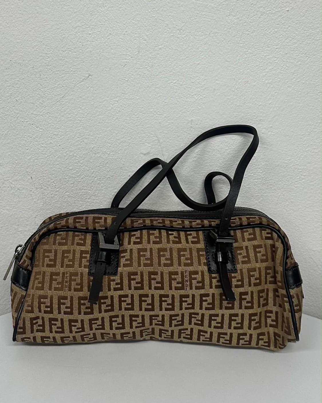 펜디 주카 캔버스 미니 보스톤 토트 & 숄더백 상품이미지4