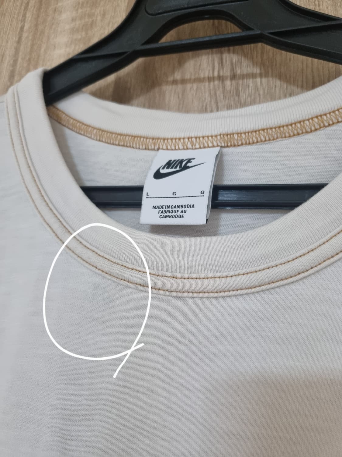 나이키 스티치 반팔티  상품이미지5