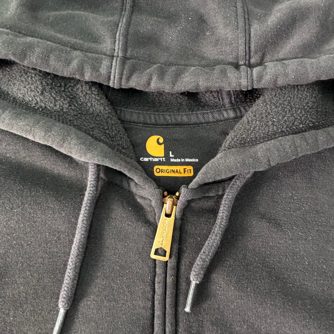 105 칼하트 챠콜 후드집업 상품이미지3