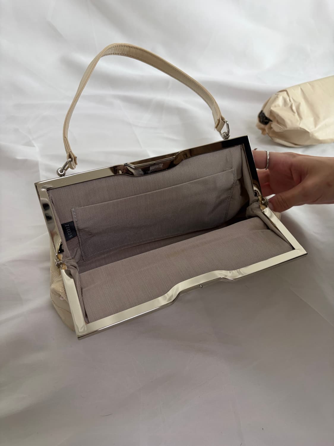 JURRON 일본 빈티지 자수 핸드백 상품이미지3