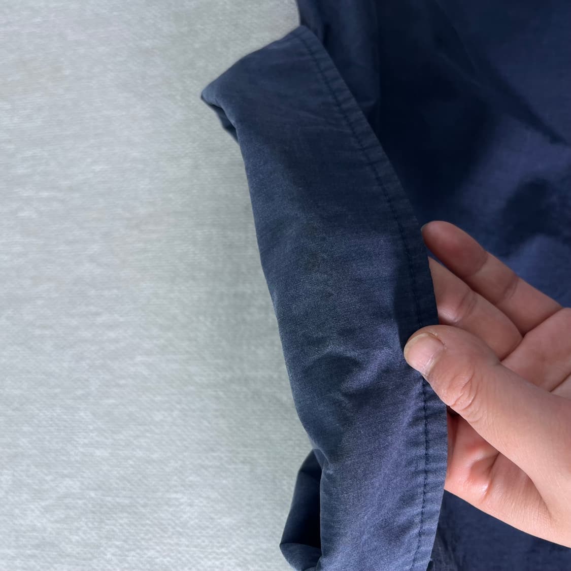 100 버버리 90s 노바체크 리버시블 블루종 자켓  상품이미지10