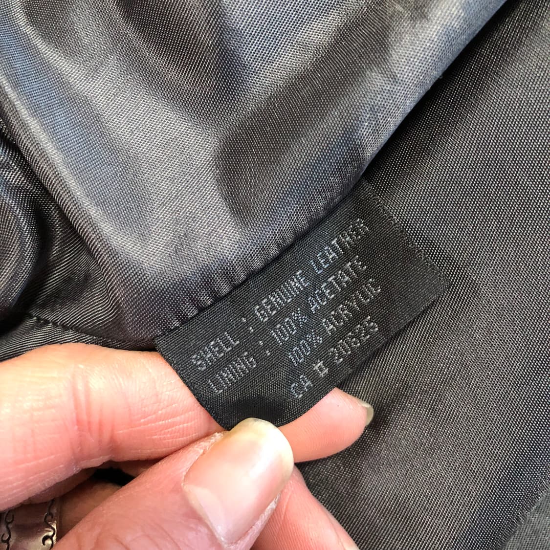 Old 게스 리얼레더자켓  상품이미지7