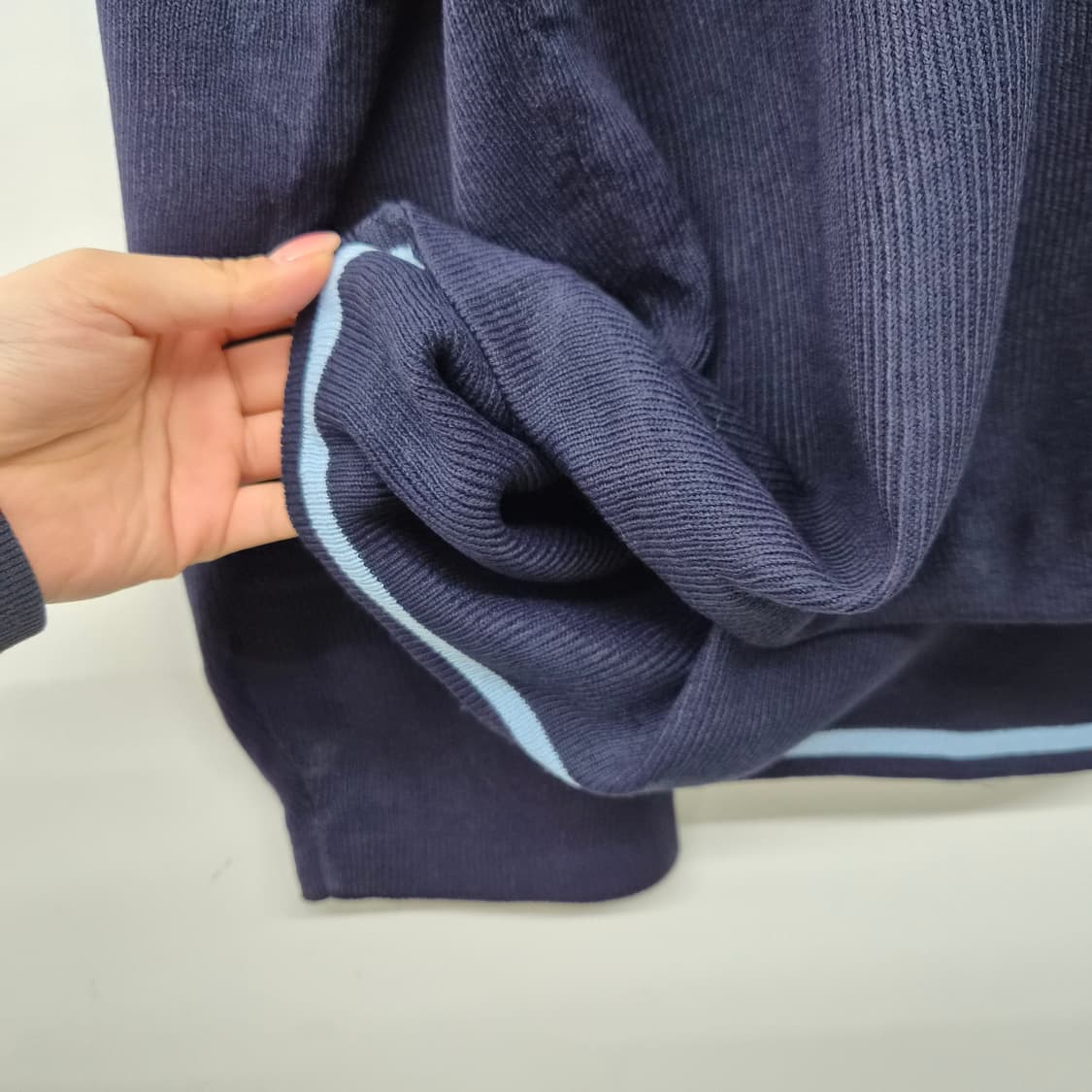 폴로 랄프로렌 네이비 니트 스웨터 남성 S 상품이미지4