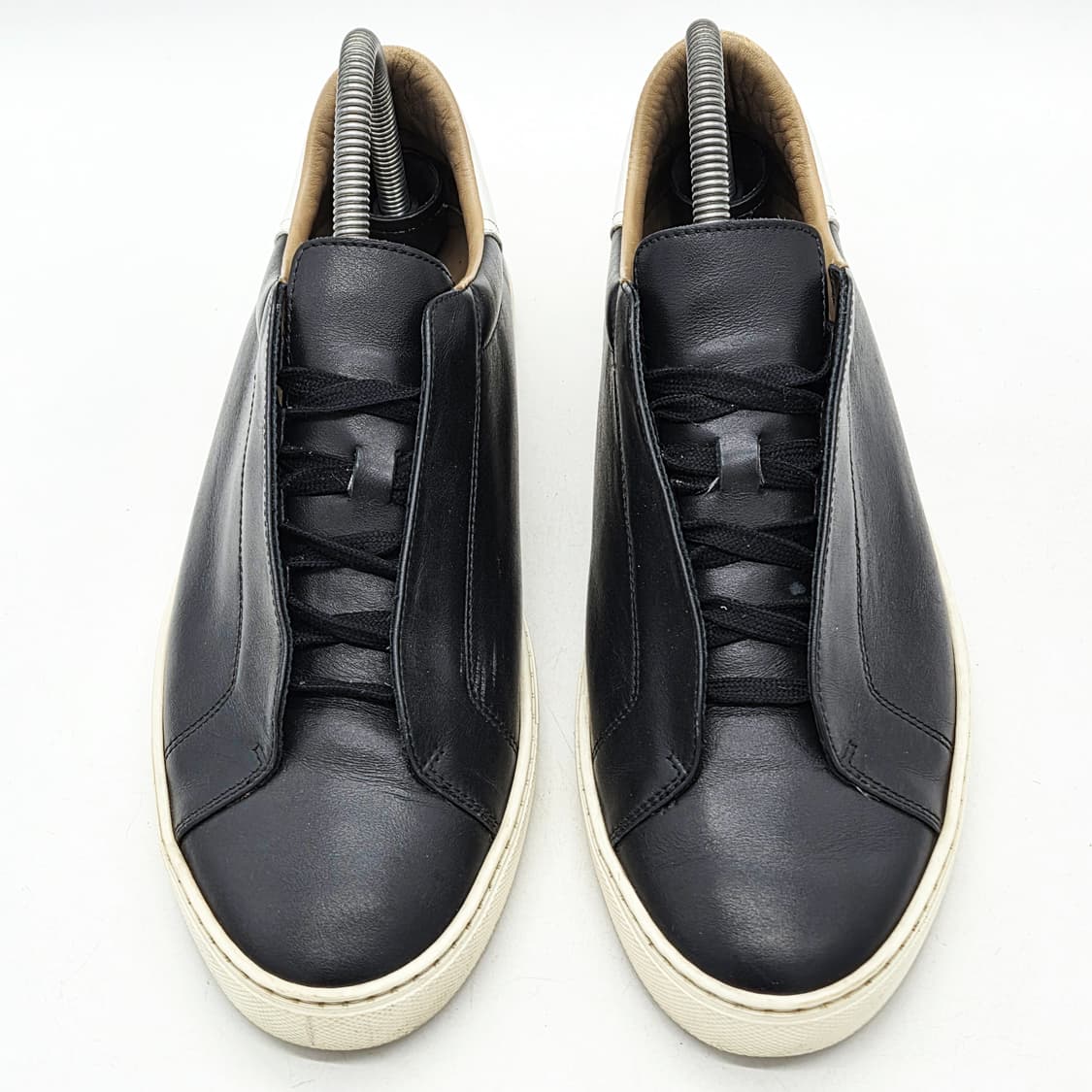  에르메스 레더 로우탑 스니커즈 블랙 (41)  상품이미지4