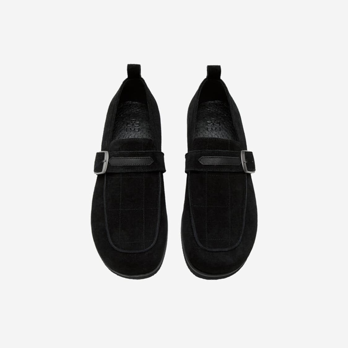 [3] 폴리테루 페블로퍼 스티치버전 스웨이드블랙 팝니다. 상품이미지1