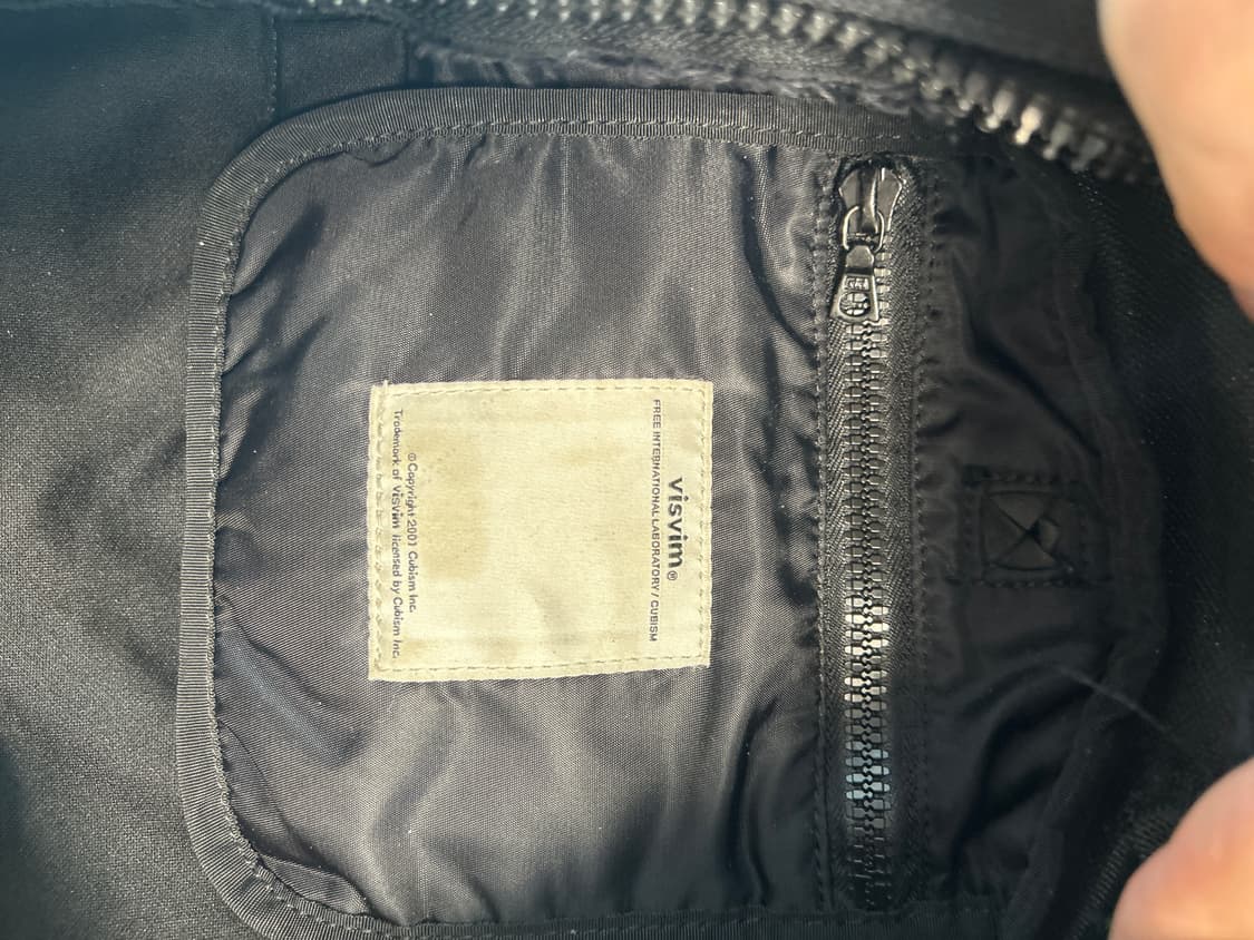 VISVIM 올드비즈빔 발리스틱22L 올블랙 레더 백팩 상품이미지9