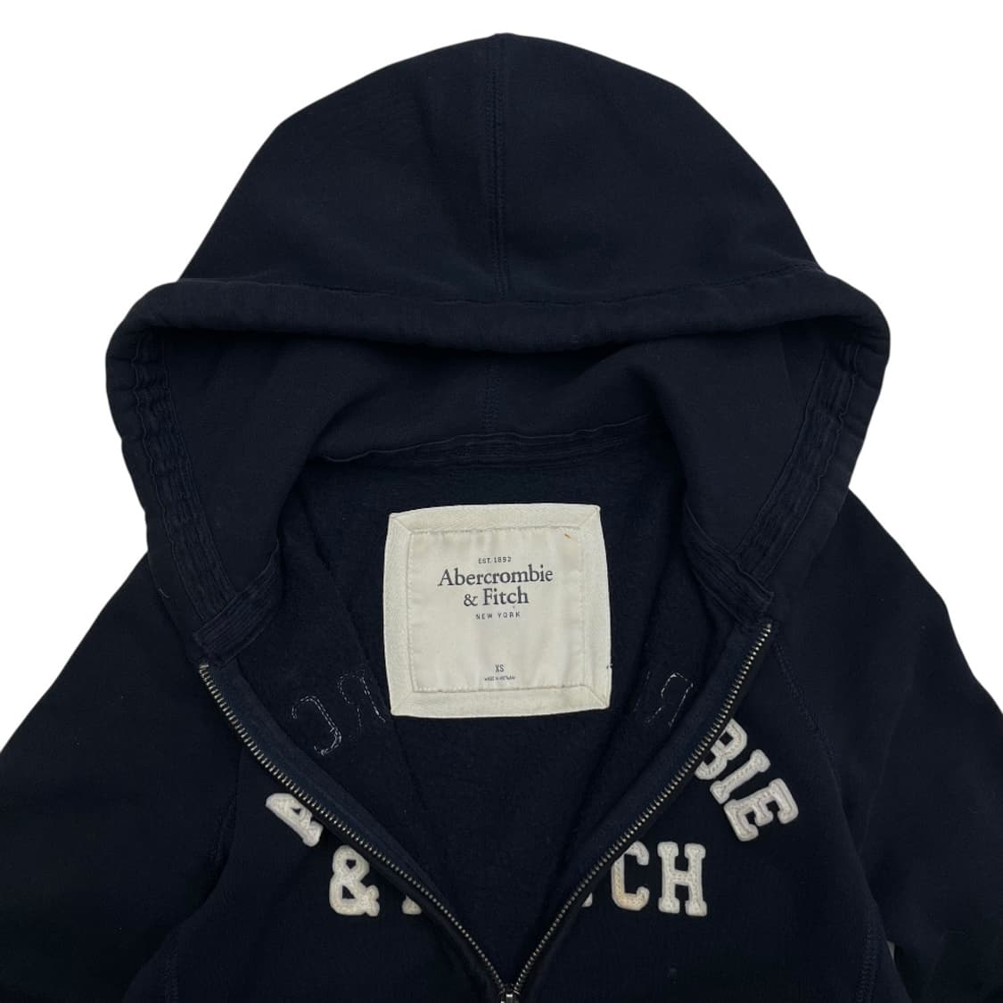아베크롬비 딱붙핏 네이비 후드집업 XS ( 여성용 ) 상품이미지6