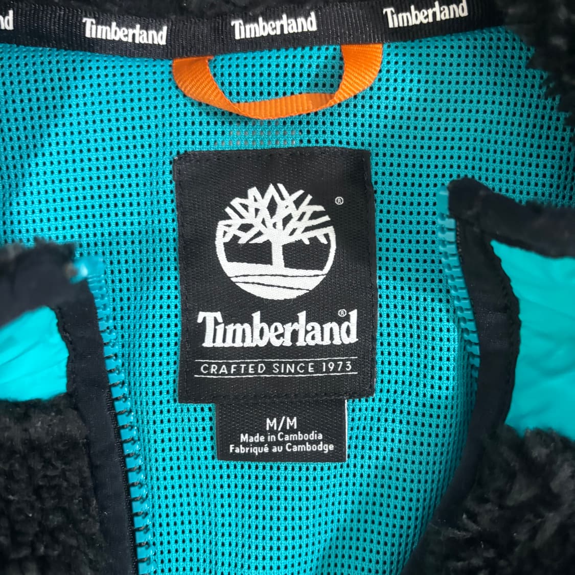 M 팀버랜드 컬러블록 후리스 자켓 1209 상품이미지5