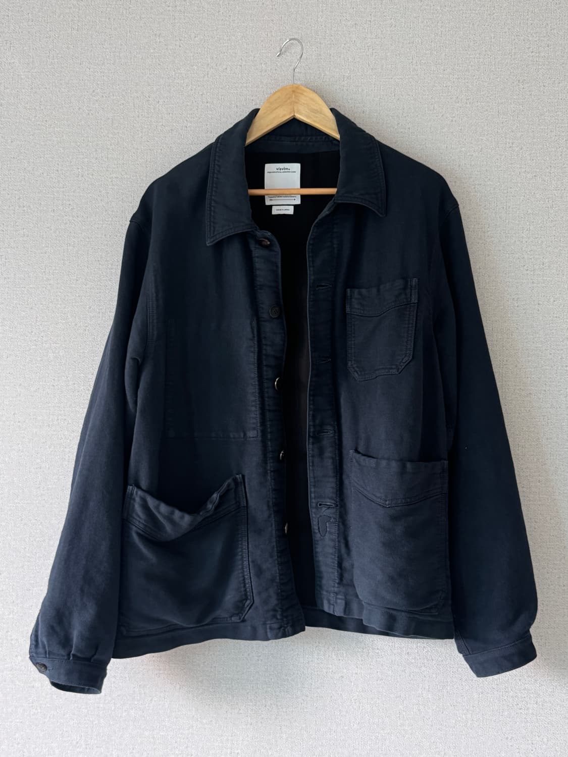 [2]Visvim TRAVAIL COVERALL MOLESKIN DMGD 상품이미지1