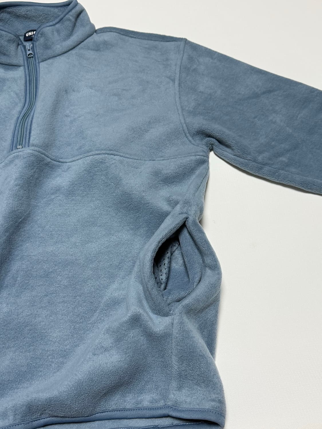 90s 올드 유니클로 하프집업 후리스 XL 상품이미지6