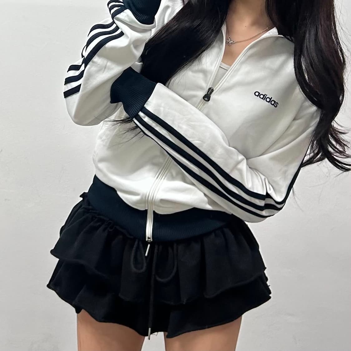 아디다스 베켄바우어 흰검 화이트 트랙탑 희귀져지(100) 상품이미지2