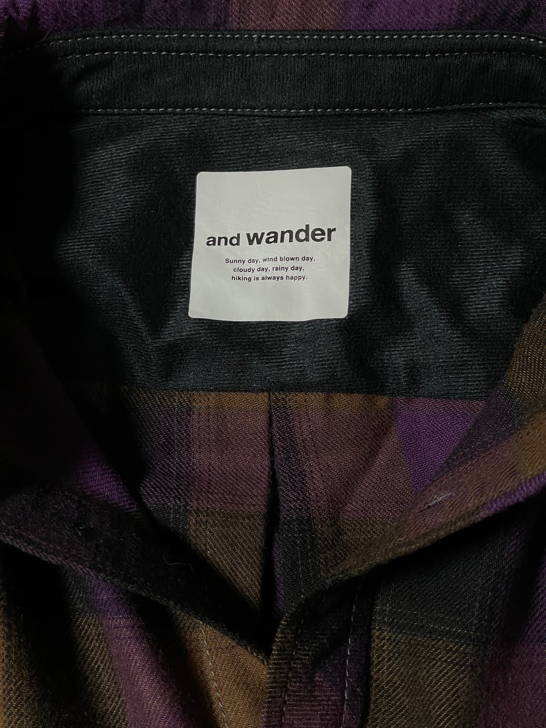 and wander Thermonel Check Shirt 4 상품이미지3