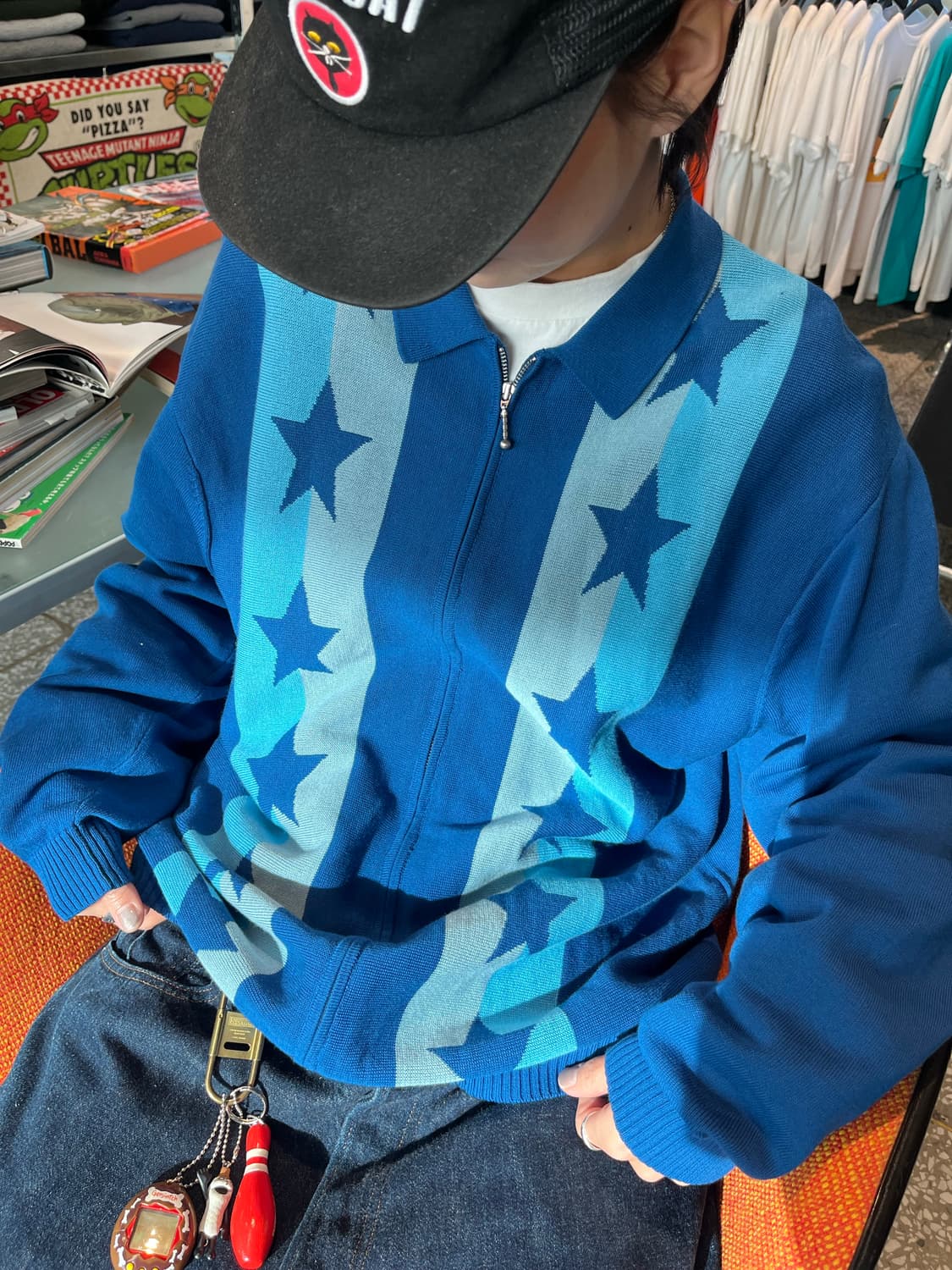 슈프림 스타즈 집업 가디건 - 20ss 상품이미지4