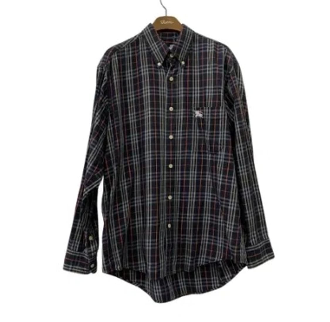 버버리 체크 긴팔셔츠 (S) 상품이미지1