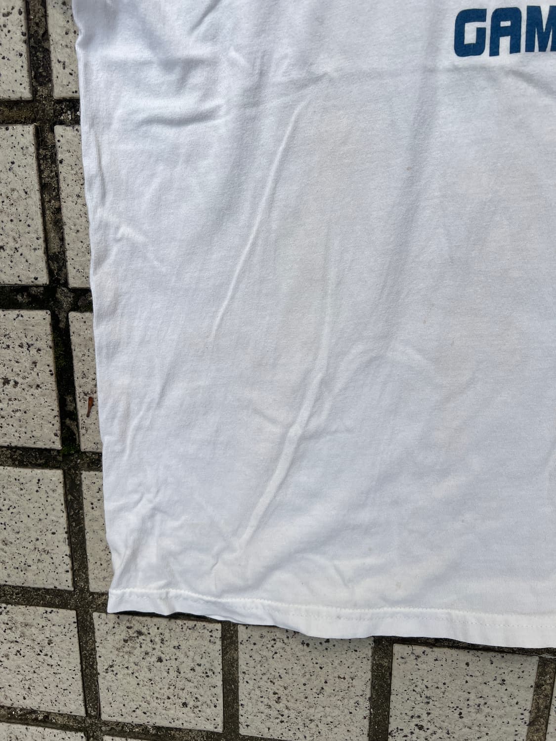 [XL] 빈티지 게임오버 반팔 티 상품이미지7