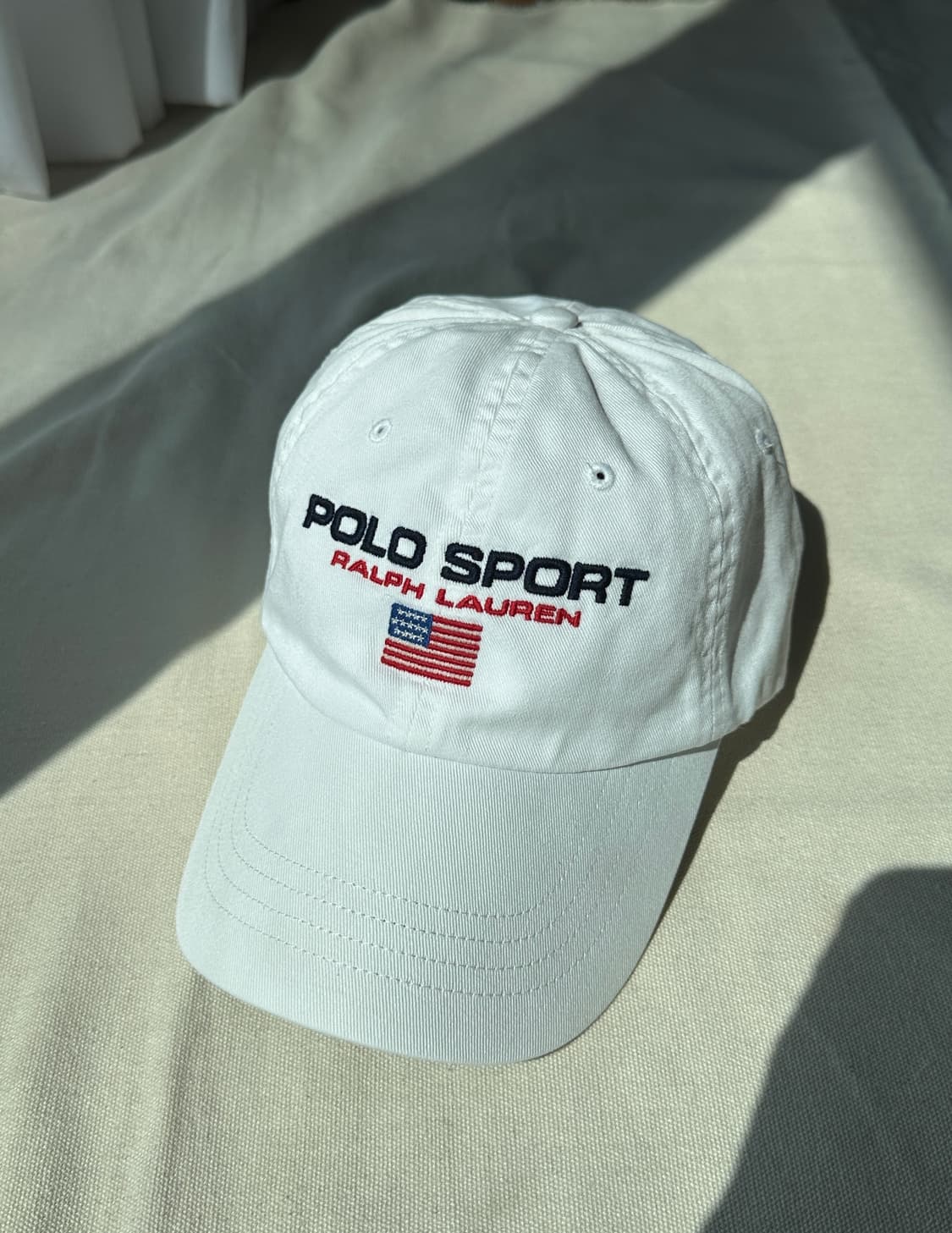 폴로스포츠 랄프로렌 볼캡 화이트 상품이미지8