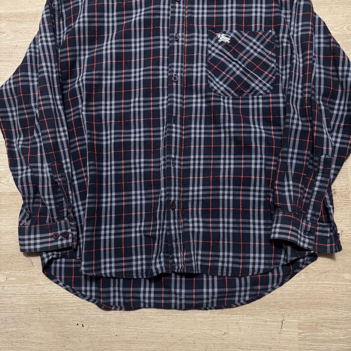 버버리 스몰로고 체크셔츠 상품이미지4