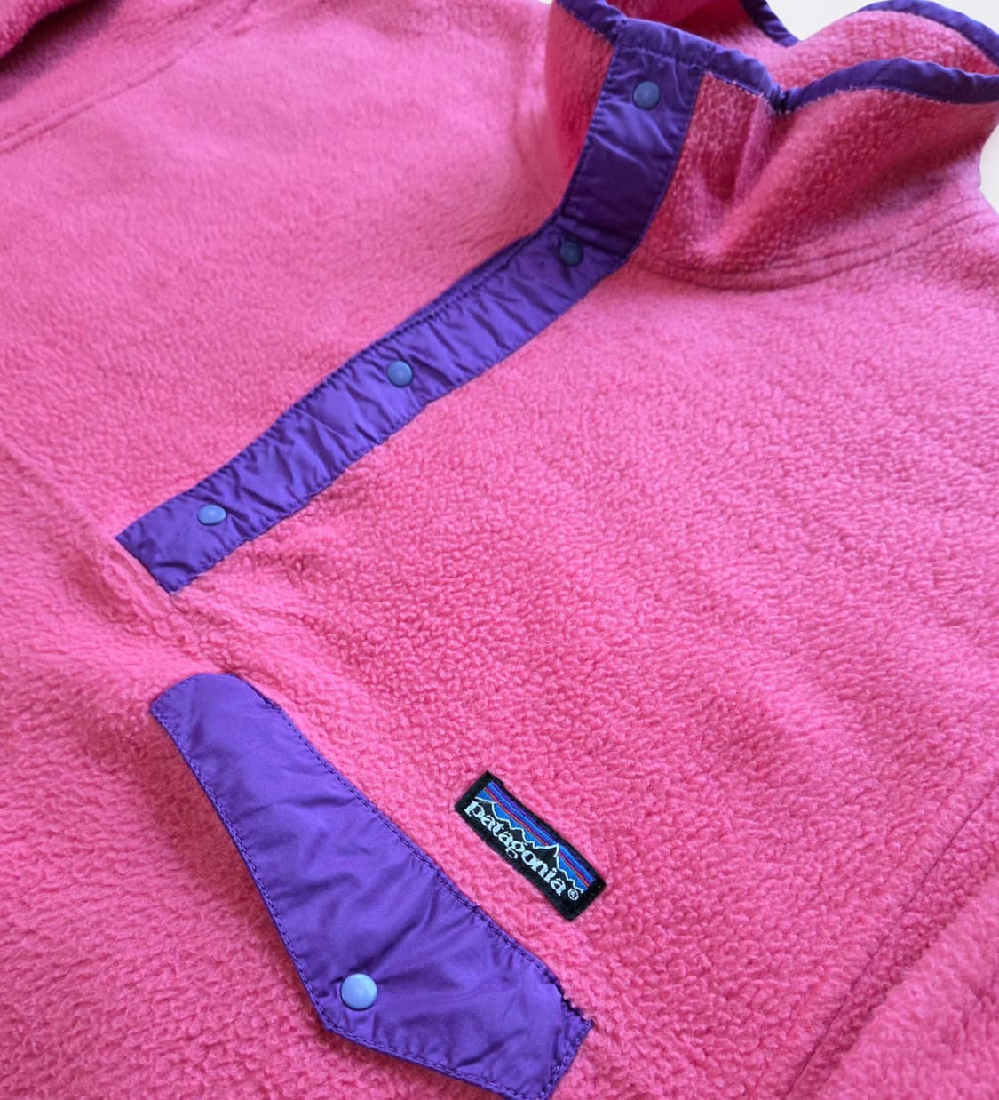 (XL)파타고니아 90s 빈티지핑크 신칠라 플리스 상품이미지2
