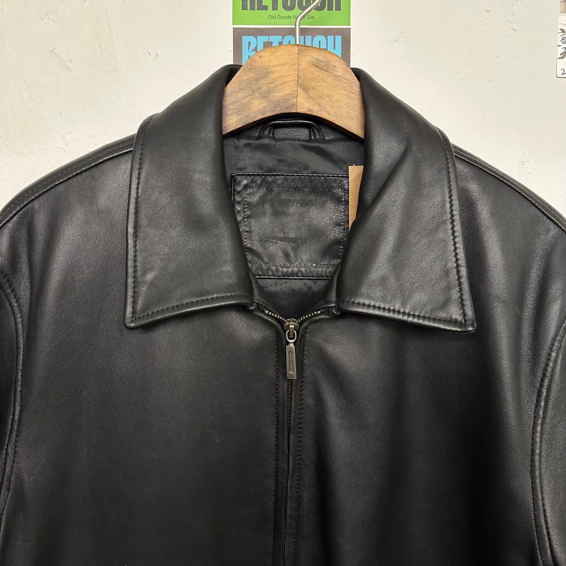 램레더 싱글라이더 자켓 상품이미지2