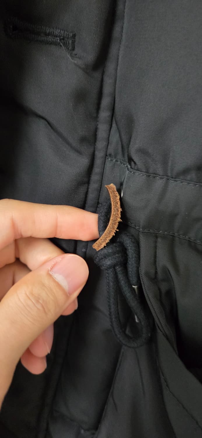 프리즘웍스 카라코람 덕다운 패딩 XL 블랙 상품이미지4