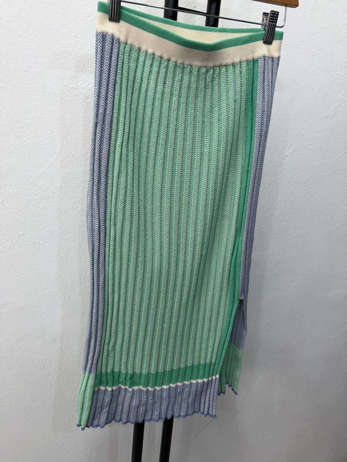 정품) 마인 한섬 니트 스커트 64F 상품이미지2