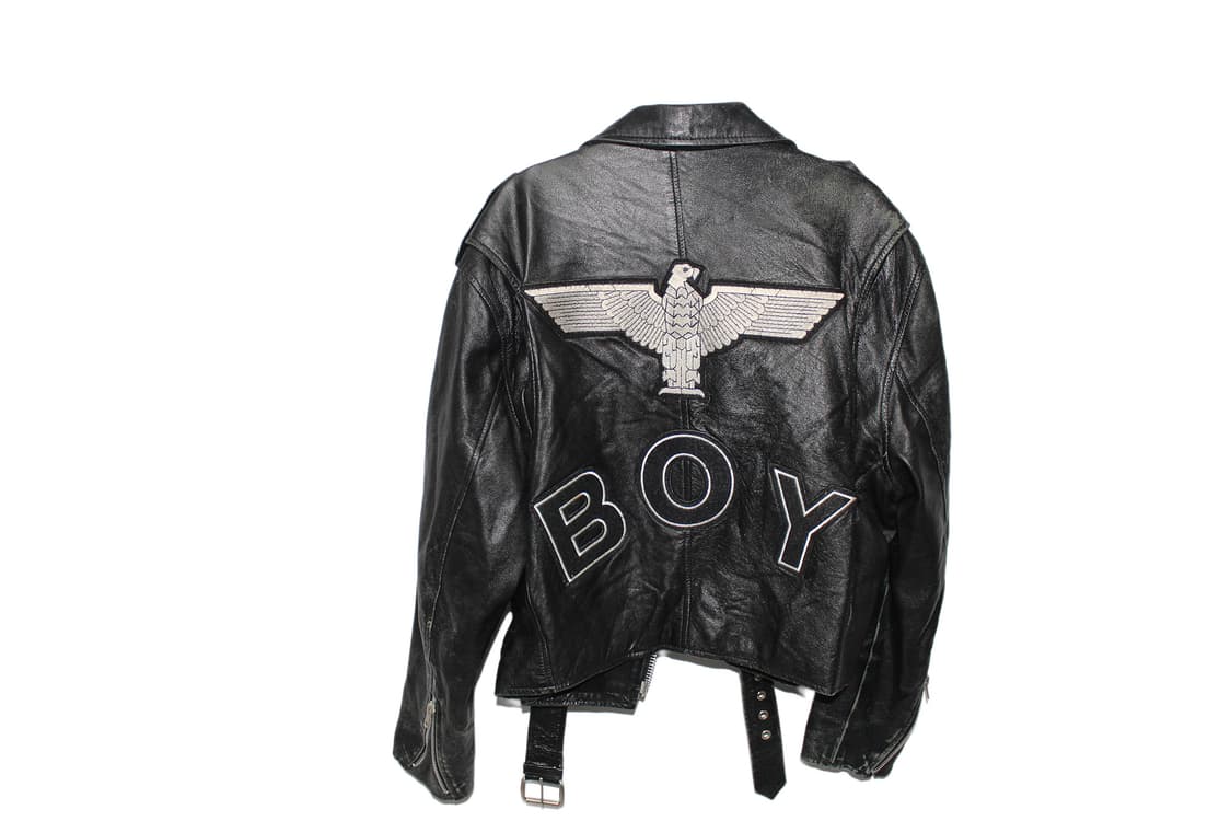 1980s BOY LONDON 보이런던 레더 바이커 자켓  상품이미지7