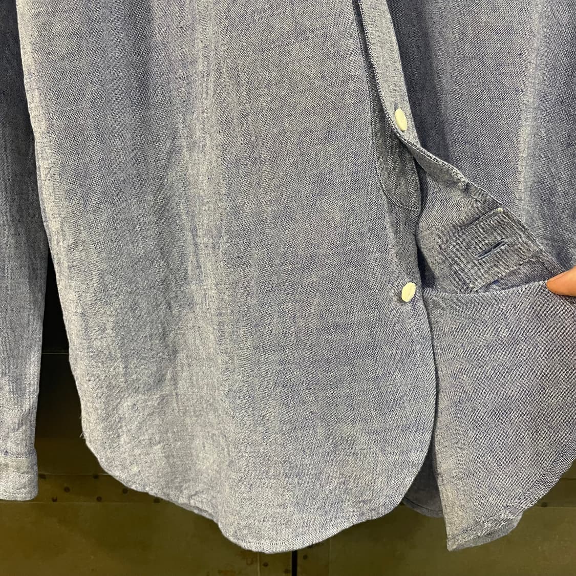 [택포]마일럿maillot 선셋워크셔츠 블루 4 상품이미지6