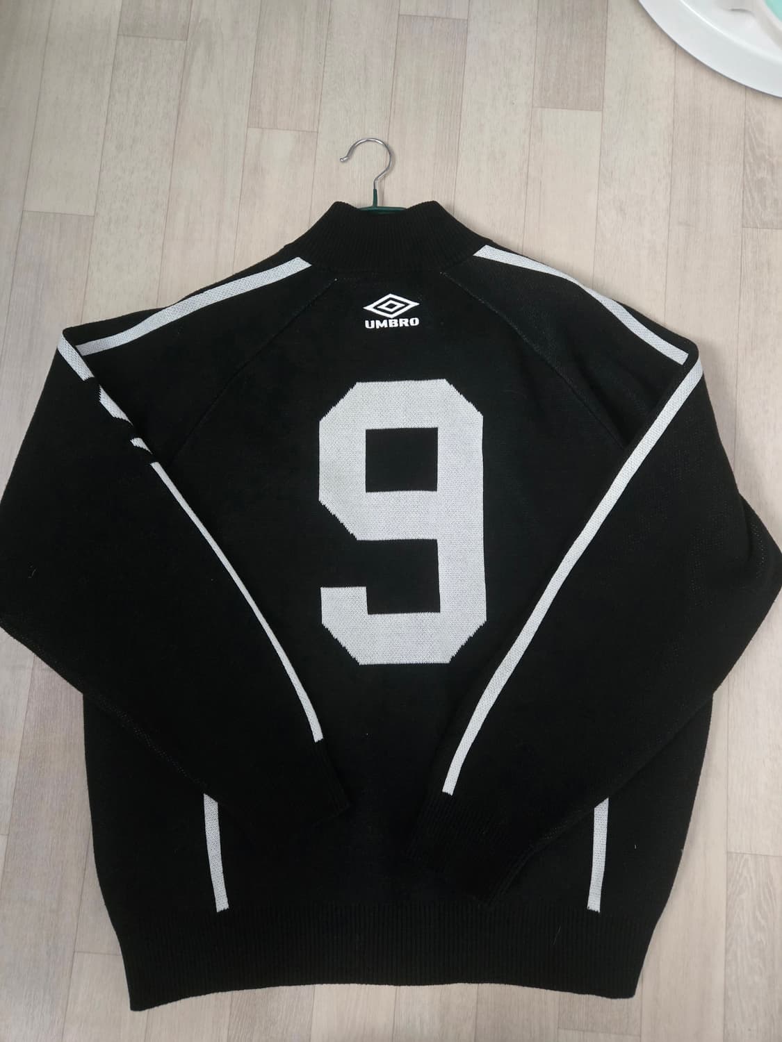 슈프림x엄브로 니트 집업 L사이즈 상품이미지2