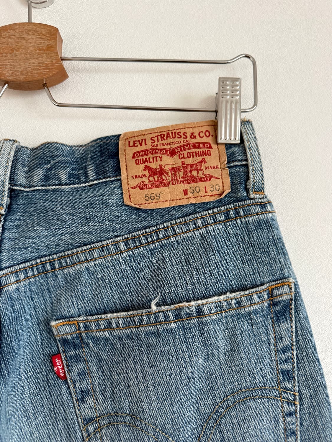 리바이스(Levi's) 569 데님 팬츠 상품이미지7
