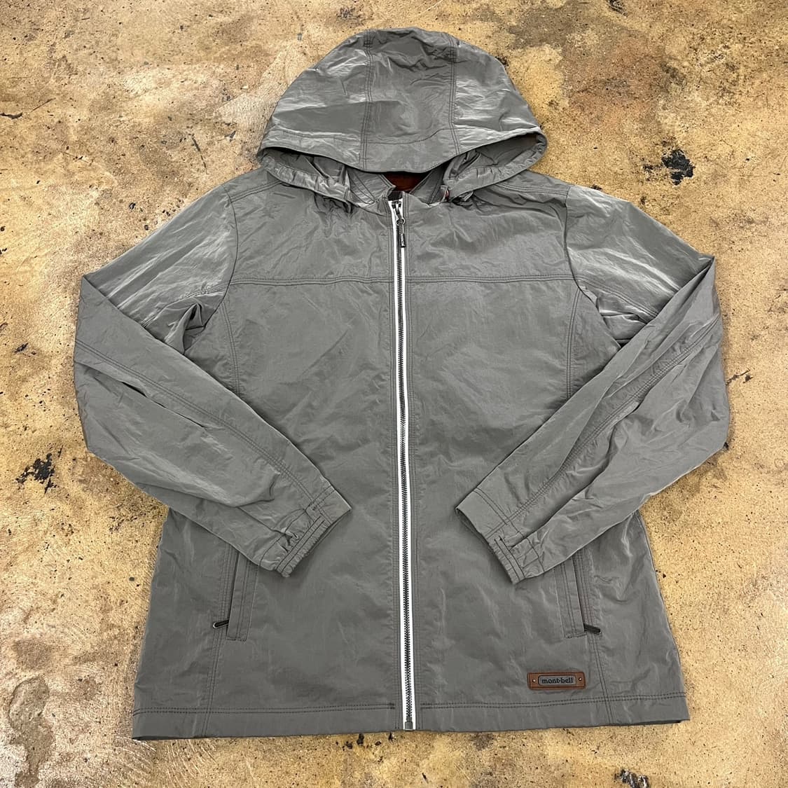[정품/100] 몽벨 나일론 후드 집업 자켓 b19 상품이미지2