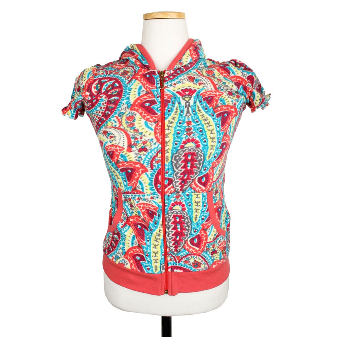 쥬시꾸뛰르 멀티프린트 집업 후드 점퍼 (66) 상품이미지1