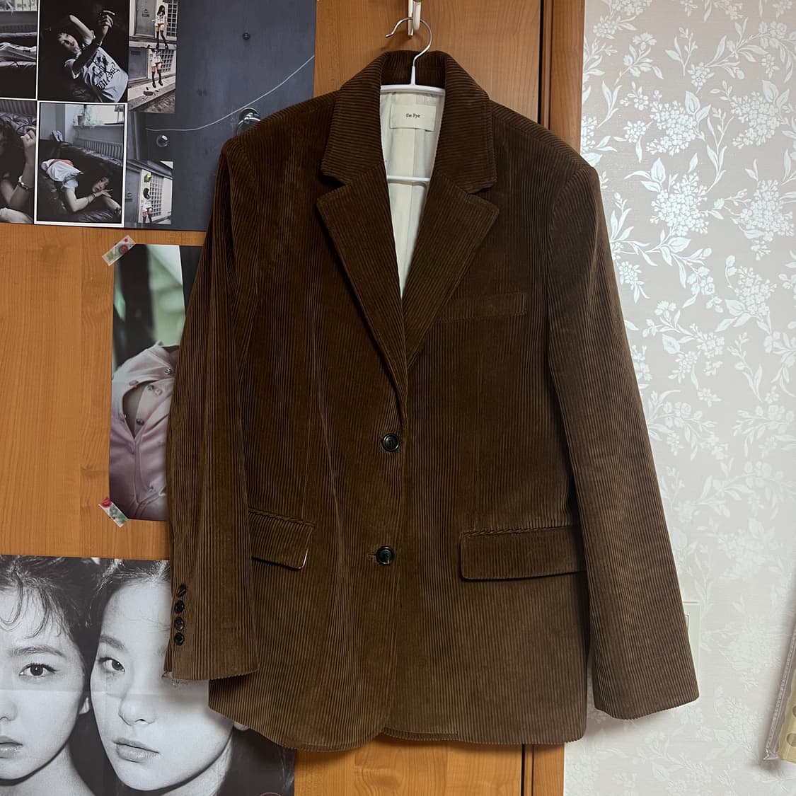 더라이 코듀로이 자켓 카멜 상품이미지1