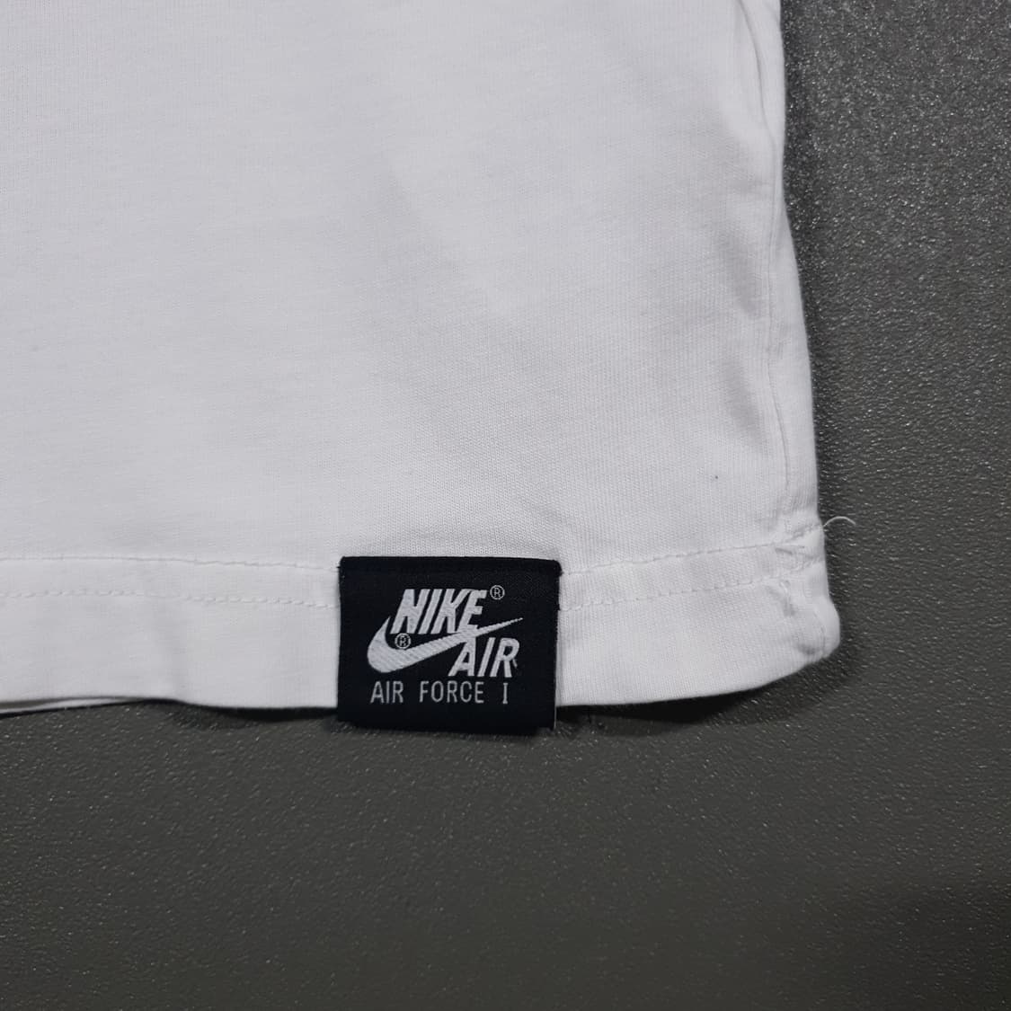 XL (105) 나이키 NSW 에어포스원 빅로고 라운드 코튼 반팔티 상품이미지6