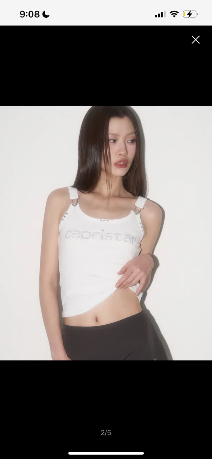 일리고 크리스탈 버클 슬리브리스 상품이미지1