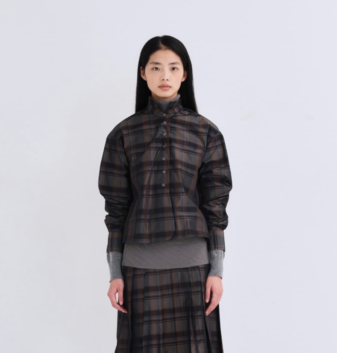 포코포스카 셔츠 OVAL SNAP SHIRT 상품이미지1
