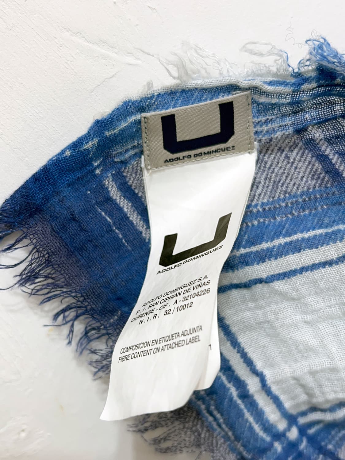 Checked Cotton Scarf 상품이미지7