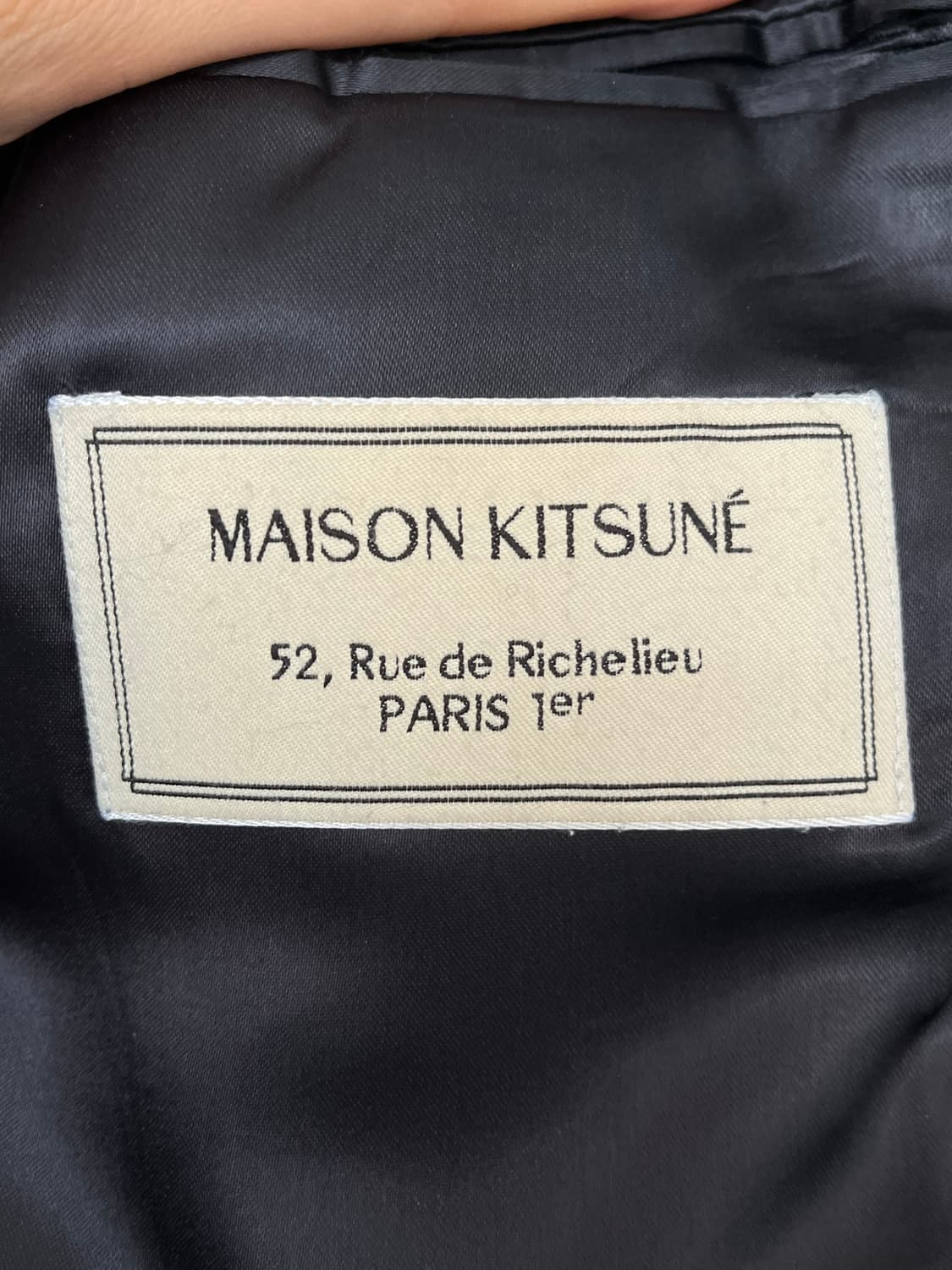 메종 키츠네 네이비 블레이저 maison kitsune [46] 상품이미지3