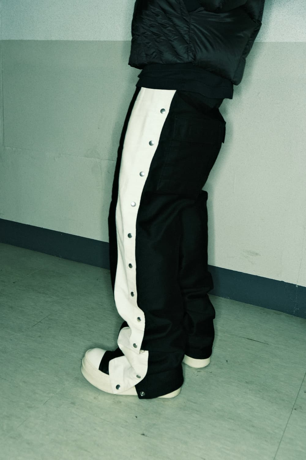 릭오웬스 다크쉐도우 배색 푸셔 팬츠 상품이미지8