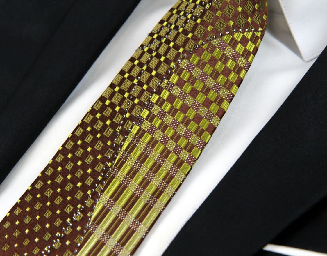 니나리치 8.7cm S등급 큐빅 남자 명품 넥타이 상품이미지5