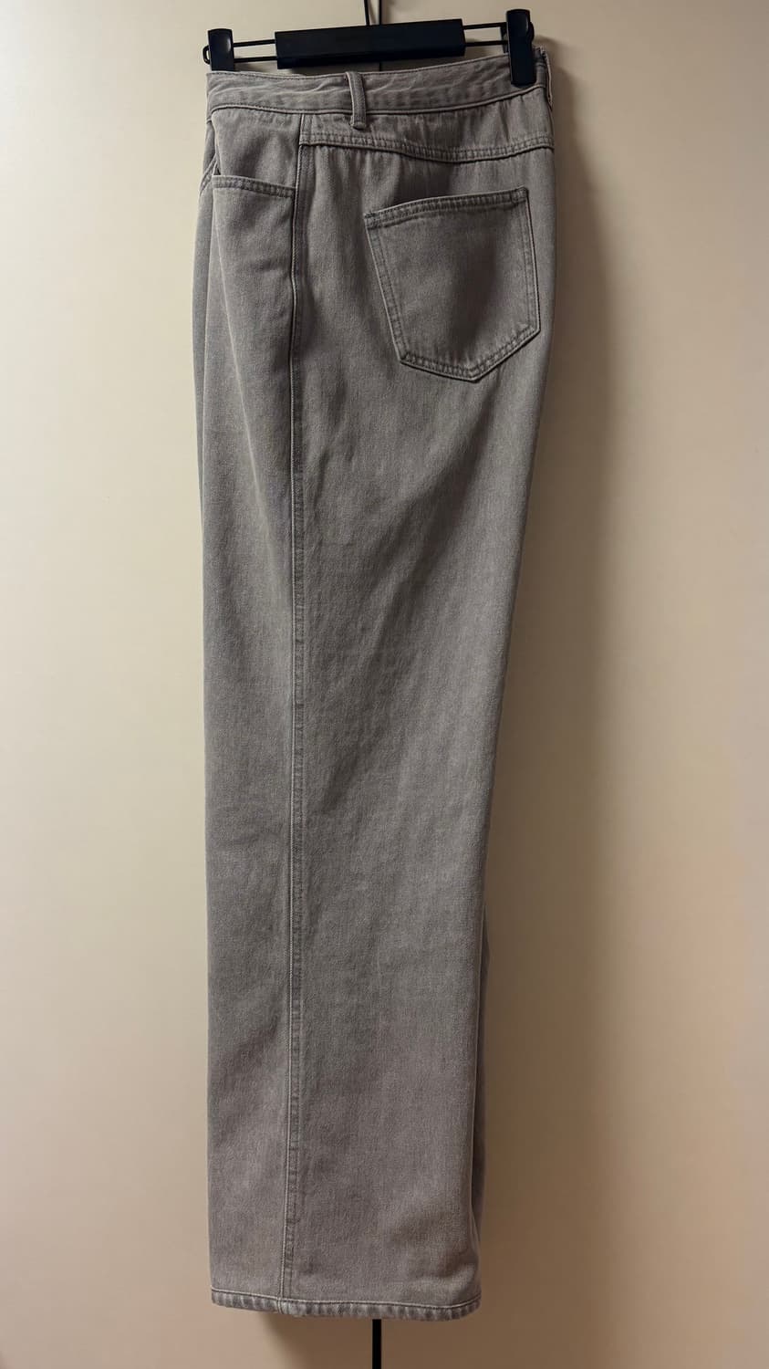 [XL] 아모멘토 25fw 컬러 인디고 데님 그레이 상품이미지3