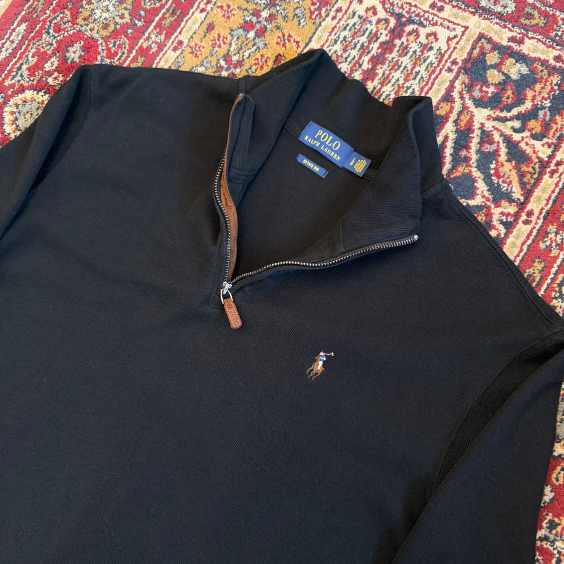 폴로 랄프로렌 에스테이트 립 쿼터집 [ 100 ] 상품이미지2