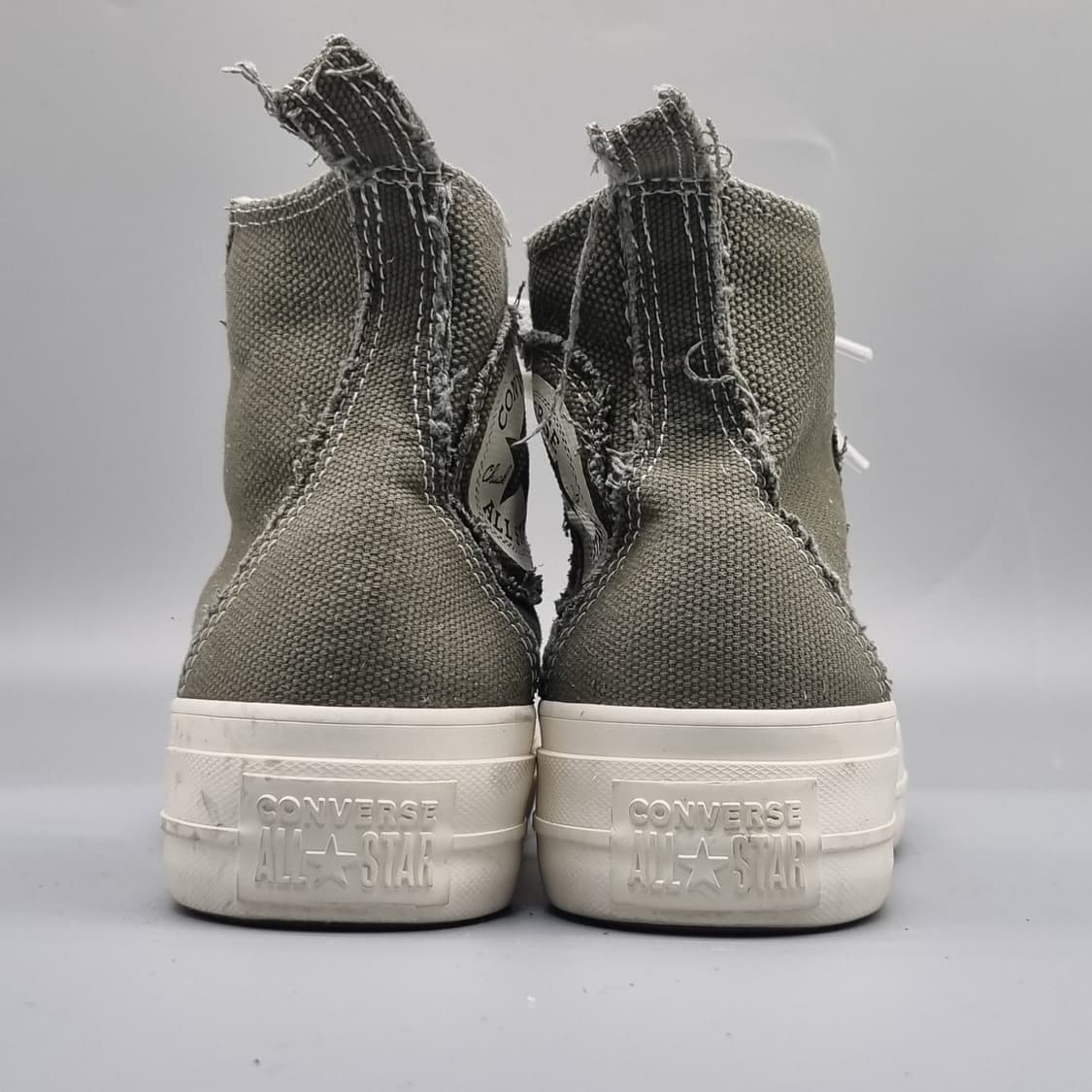 컨버스 척테일러 카키 여성플랫폼 240 상품이미지4