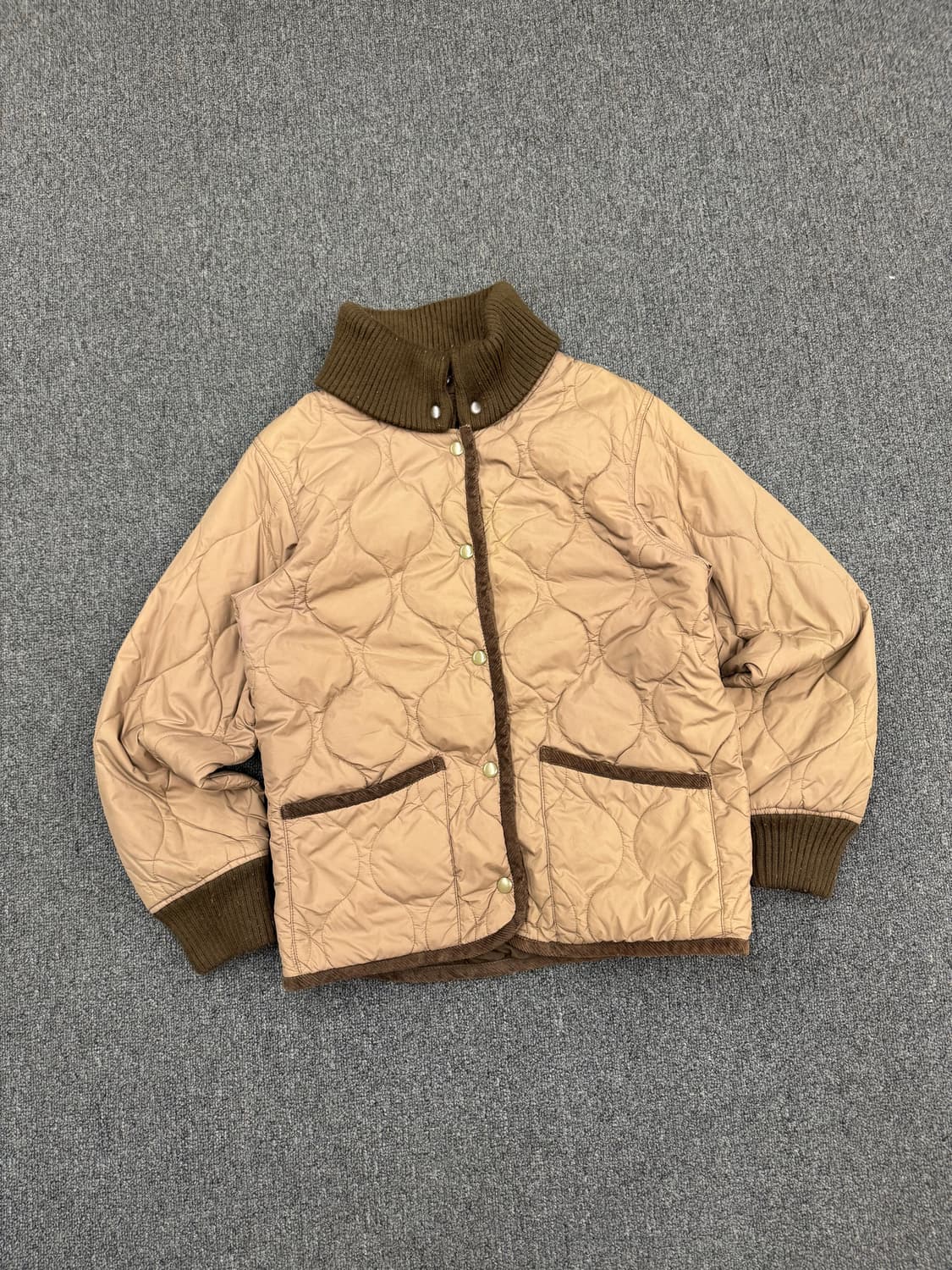 M)Earth Spice 빈티지 리버시블 퀄팅 자켓 상품이미지1