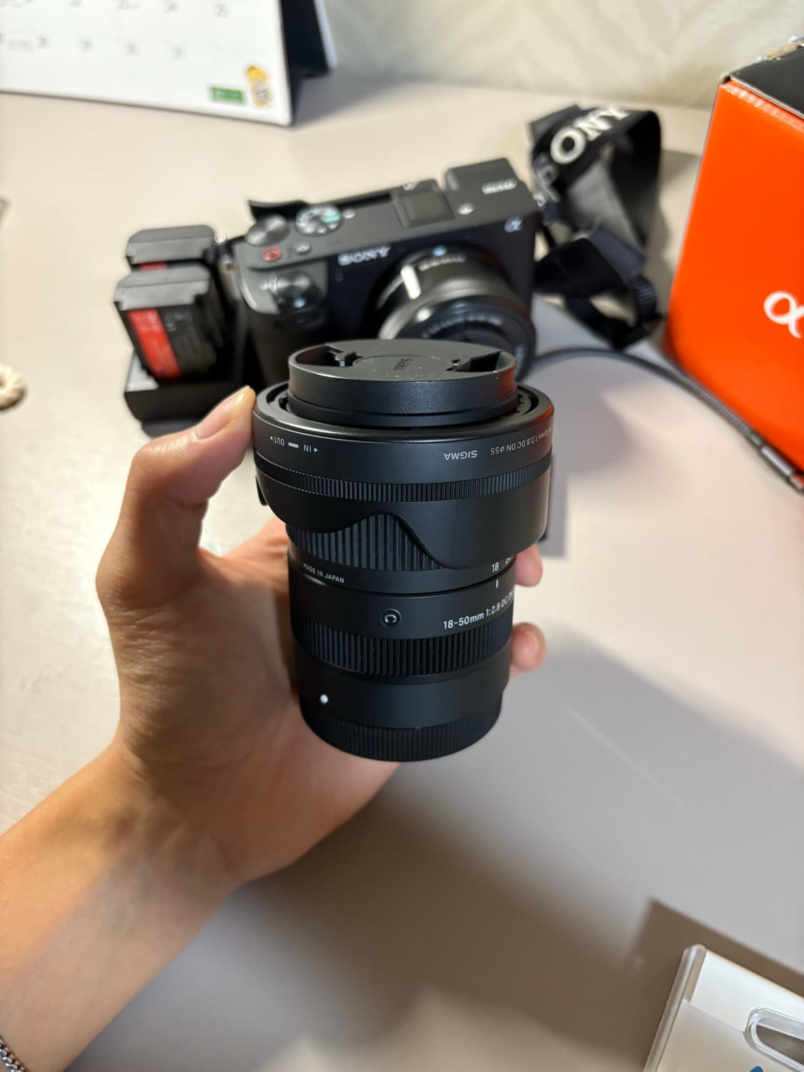 소니 a6700L + 시그마 1850 미러리스 카메라 상품이미지3