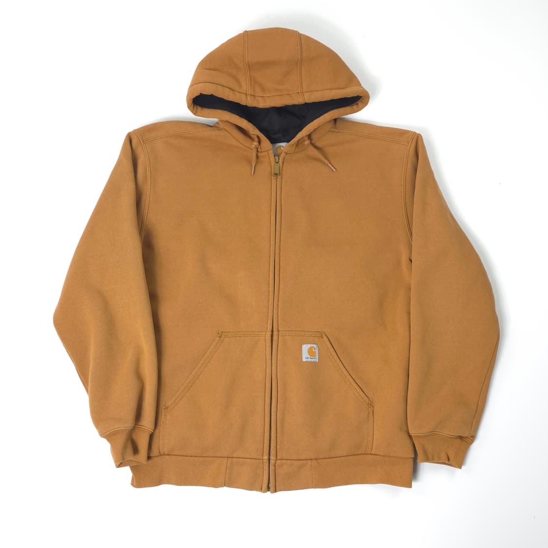 칼하트 레인디펜더 써멀 후드집업 칼하트브라운 (M) 상품이미지1