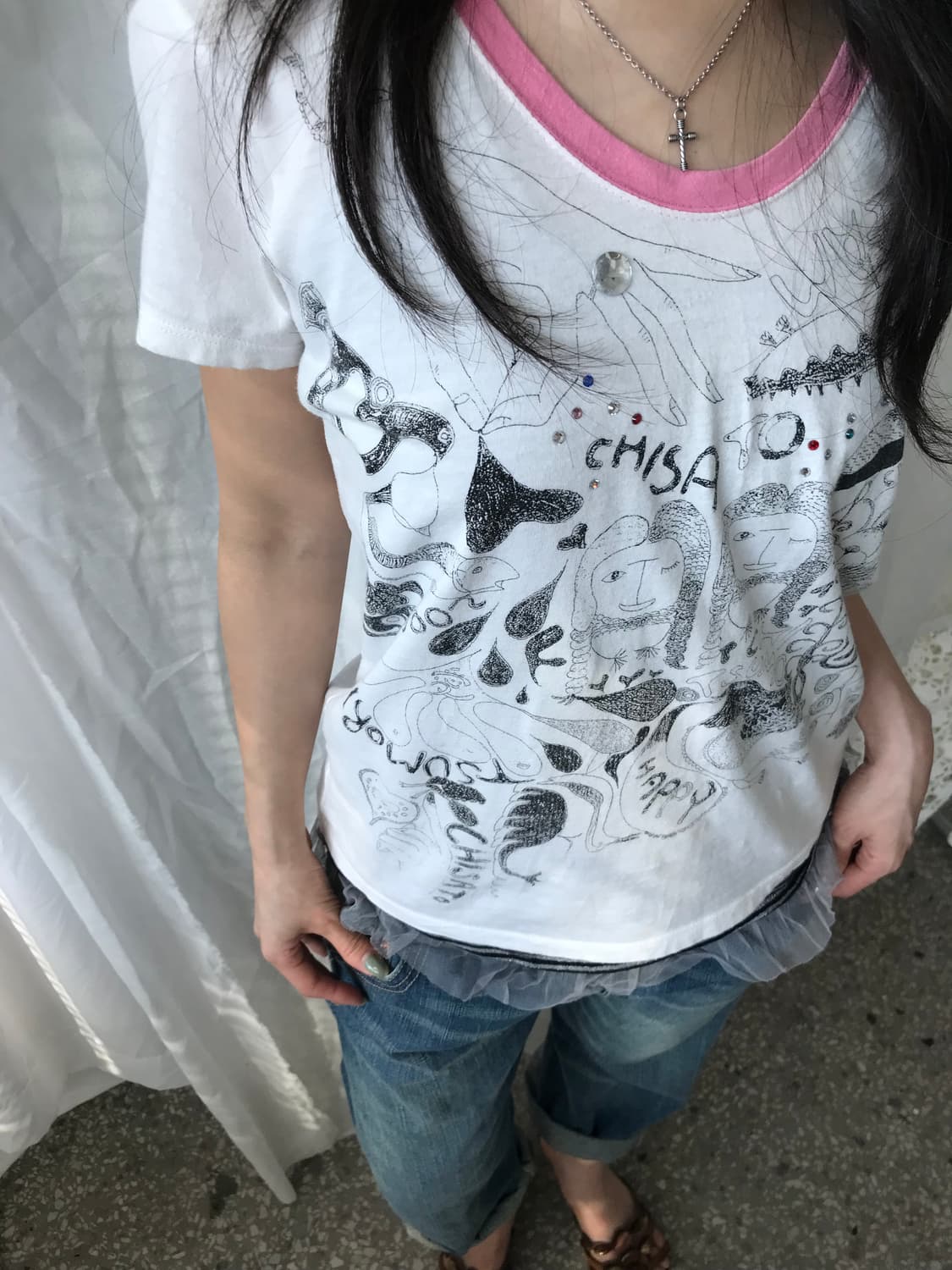 Tsumori Chisato 다니엘라 티셔츠 상품이미지3