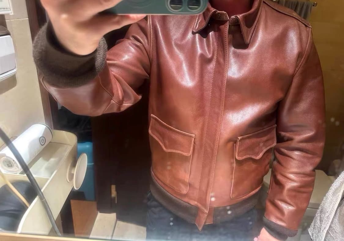 아비렉스 a2 가죽 자켓 42 상품이미지5