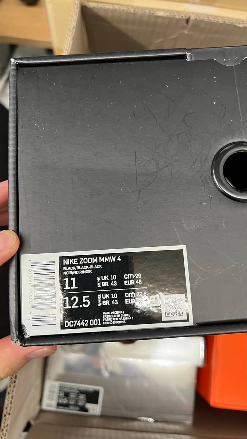 나이키 x 매튜 M 윌리엄스 줌 004 트리플 블랙 상품이미지2