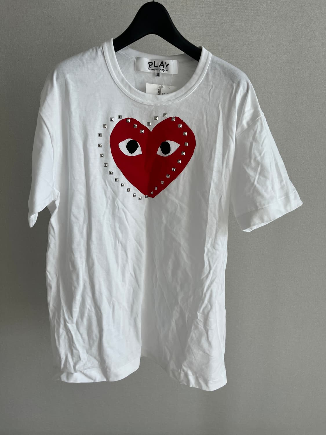 꼼데가르송 플레이 반팔티셔츠 XL 상품이미지1